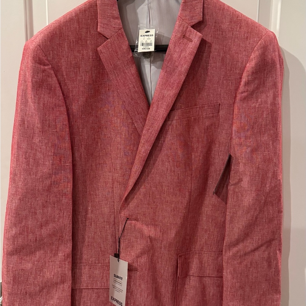 Express Men's Red Blazer